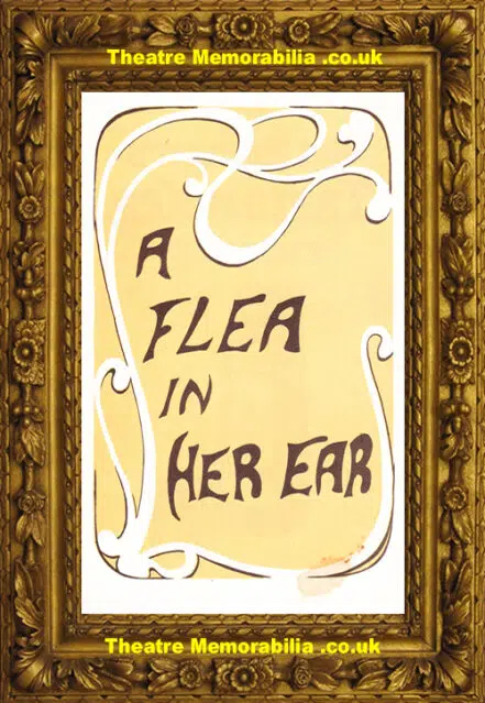 Leeds Playhouse Theatre – A Flea In Her Ear – 1972