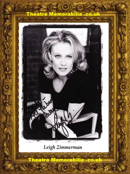 Leigh Zimmerman Autograph Signed Picture – Doctors