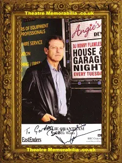 Leslie Grantham Autograph Signed Picture – Dirty Den Eastenders