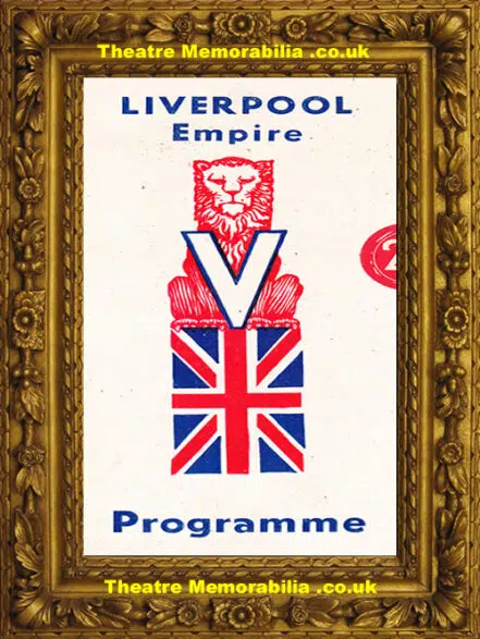 Liverpool Empire Theatre – Cinderella – 1944 – Beryl Reid