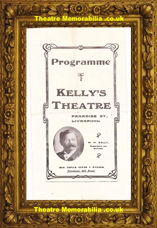 Liverpool Kellys Theatre - The Merchant Of Venice - 1911