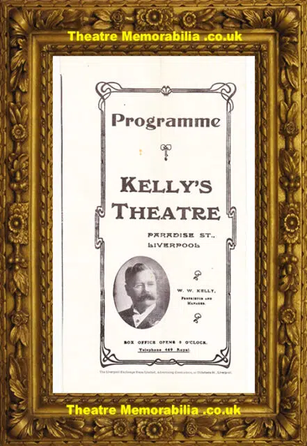 Liverpool Kellys Theatre – The Sleigh Bells – David Garrick 1911