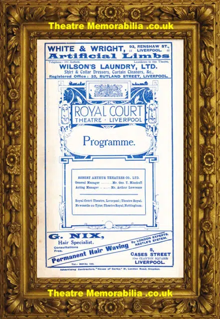 Liverpool Royal Court Theatre – Rossum’s Universal Robots – 1923