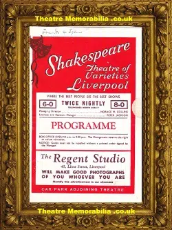 Liverpool Shakespeare Theatre - Variety Show - 1943