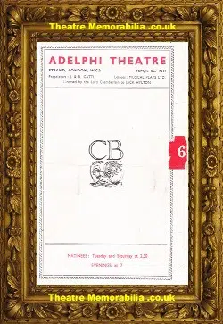 London Adelphi Theatre – Big Ben – 1946