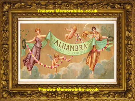 London Alhambra Theatre – Beauty And The Beast – 1898