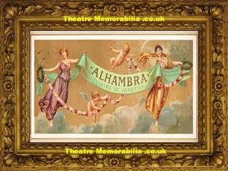 London Alhambra Theatre – Beauty And The Beast – 1898