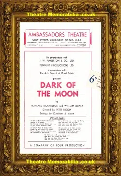 London Ambassadors Theatre – Dark Of The Moon – 1948