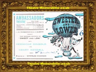 London Ambassadors Theatre – Sweeter and Lower – 1945