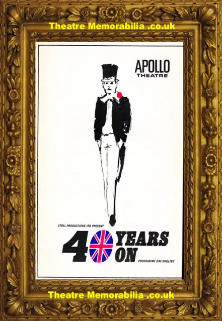 London Apollo Theatre – 40 Years On – 1968 – Gielgud + Bennett