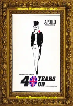 London Apollo Theatre – 40 Years On – 1968 – Gielgud + Bennett