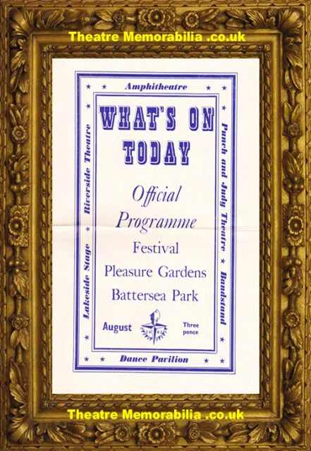 London Battersea Park Festival Gardens Festival Of Britain 1951