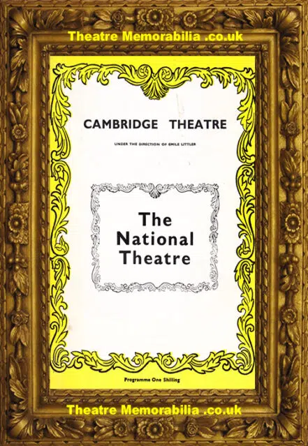 London Cambridge Theatre – Cyrano – 1970 – Edward Woodward