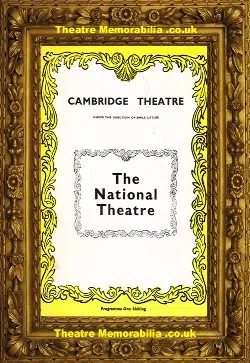 London Cambridge Theatre – Cyrano – 1970 – Edward Woodward