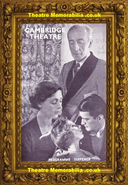 London Cambridge Theatre – The Reluctant Debutante – 1955