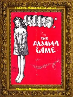 London Coliseum Theatre – The Pajama Game – 1955 – Max Wall