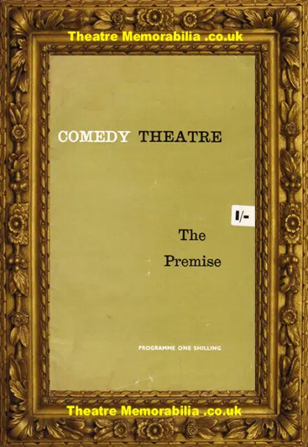 London Comedy Theatre – The Premise – 1962