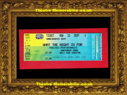 London Comedy Theatre – What The Night Is For – Preview Ticket