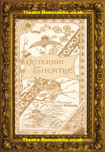 London Criterion Theatre – David Garrick – 1891