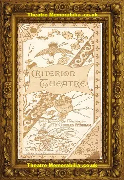 London Criterion Theatre – David Garrick – 1891