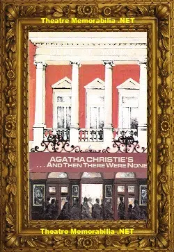 London Duke Of York Theatre – And Then There Were None – 1987