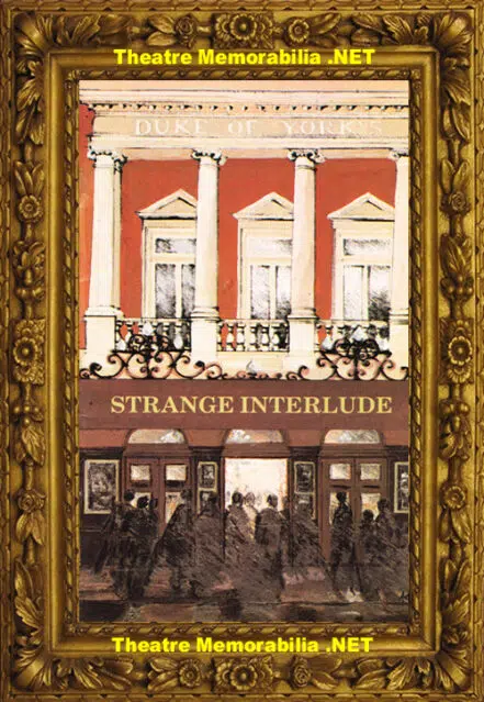 London Duke Of York Theatre – Strange Interlude – 1984 G Jackson