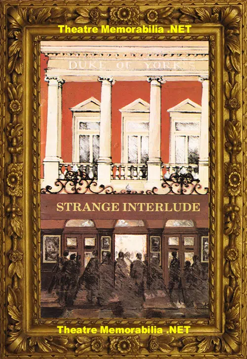 London Duke Of York Theatre - Strange Interlude - 1984 G Jackson