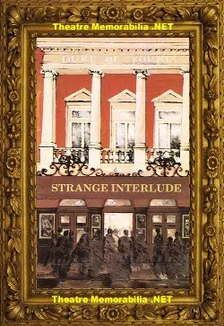 London Duke Of York Theatre – Strange Interlude – 1984 G Jackson