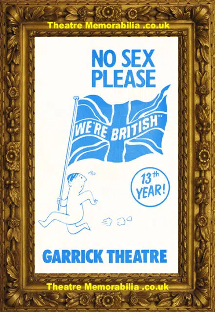 London Garrick Theatre – No Sex Please We’re British – 1983 13th