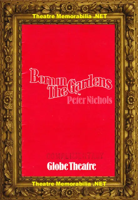 London Globe Theatre – Born In The Gardens – 1980 – Beryl Reid