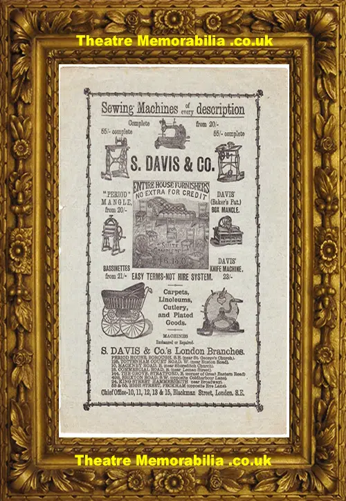 London Grand Theatre - The Silver King - 1891
