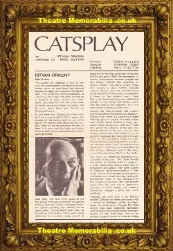 London Greenwich Theatre – Catsplay – 1973 – Penelope Keith