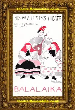 London Her Majesty’s Theatre – Balalaika – 1937
