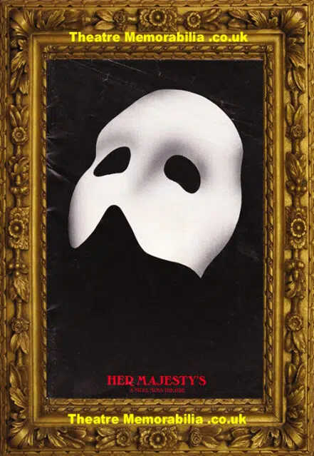 London Her Majesty’s Theatre – Phantom Of The Opera – 1986