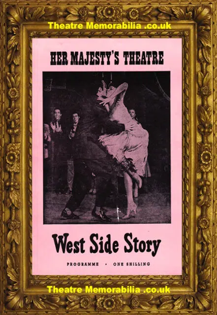 London Her Majesty’s Theatre – West Side Story – 1958 – Original