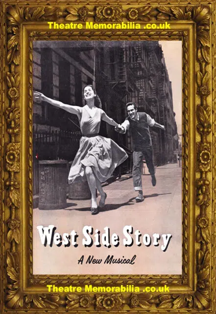 London Her Majesty’s Theatre – West Side Story – 1958 – Brochure