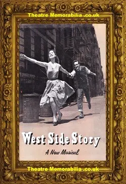 London Her Majesty’s Theatre – West Side Story – 1958 – Brochure