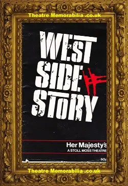 London Her Majesty’s Theatre – West Side Story – 1984