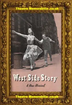 London Her Majesty’s Theatre – West Side Story – 1958 London
