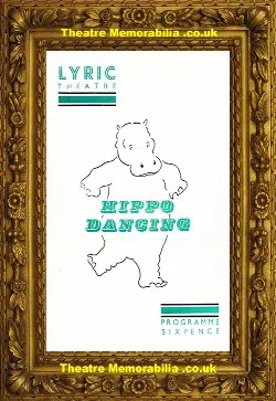 London Lyric Theatre – Hippo Dancing – 1954