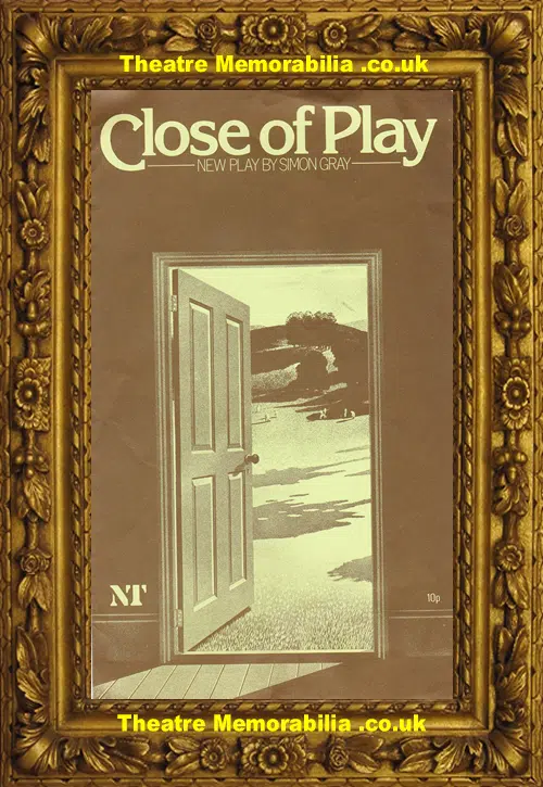 London Lyttelton Theatre - Close Of Play - 1979 Michael Redgrave