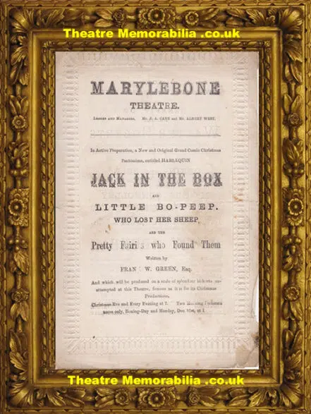 London Marylebone Theatre – Henry Dunbar Murder In the Barn 1877