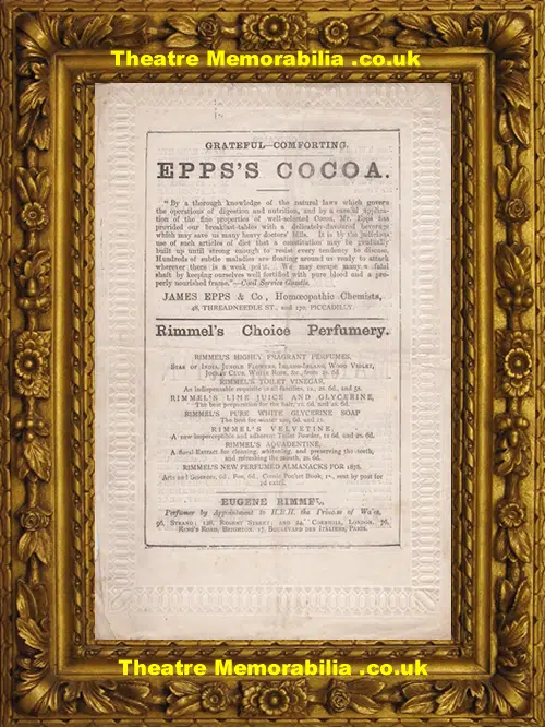 London Marylebone Theatre - Henry Dunbar Murder In the Barn 1877