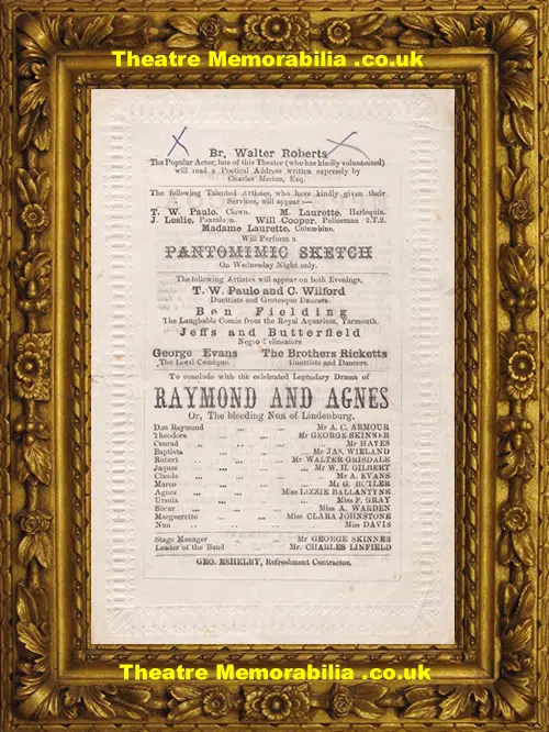 London Marylebone Theatre - Ivanhoe - 1877