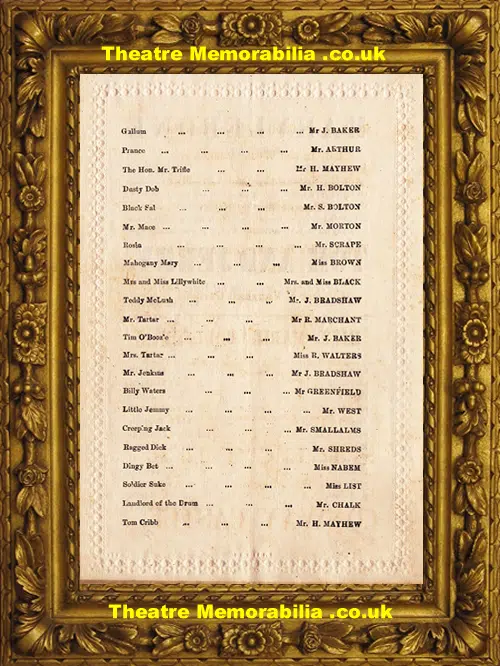 London Marylebone Theatre - Tom And Jerry - 1874