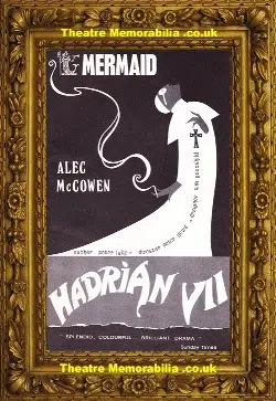 London Mermaid Theatre – Hadrian V11 – 1968