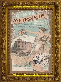 London Metropole Theatre – Prisoner Of Zenda – 1897