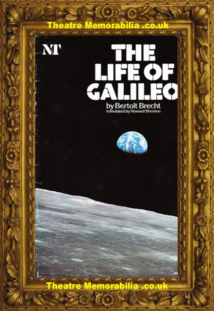 London National Theatre – The Life Of Galileo – 1980 M Gambon