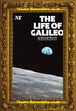 London National Theatre – The Life Of Galileo – 1980 M Gambon