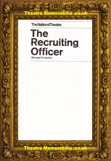 London National Theatre – The Recruiting Officer – 1963